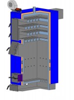 На фото твердотопливный котел Идмар GK1 120 КВТ